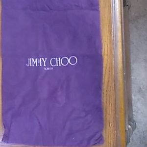 JIMMY CHOO LG. BOOT DUST BAG